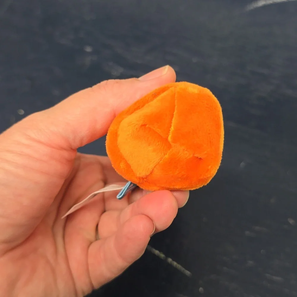 Bark Sunlicks Orange Soda Dog‎ Toy Size Small 0-20 Pounds NWT